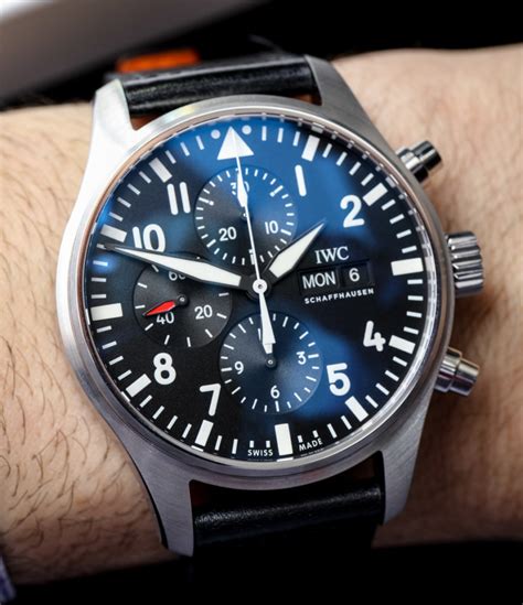 IWC Pilot’s Watch Chronograph 3777 Timepieces For 2016 